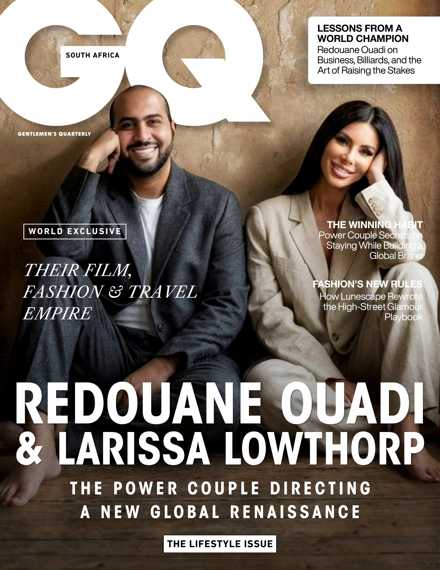 GQ: The Power Couple Directing a New Global Renaissance Through Film, Fashion and Travel