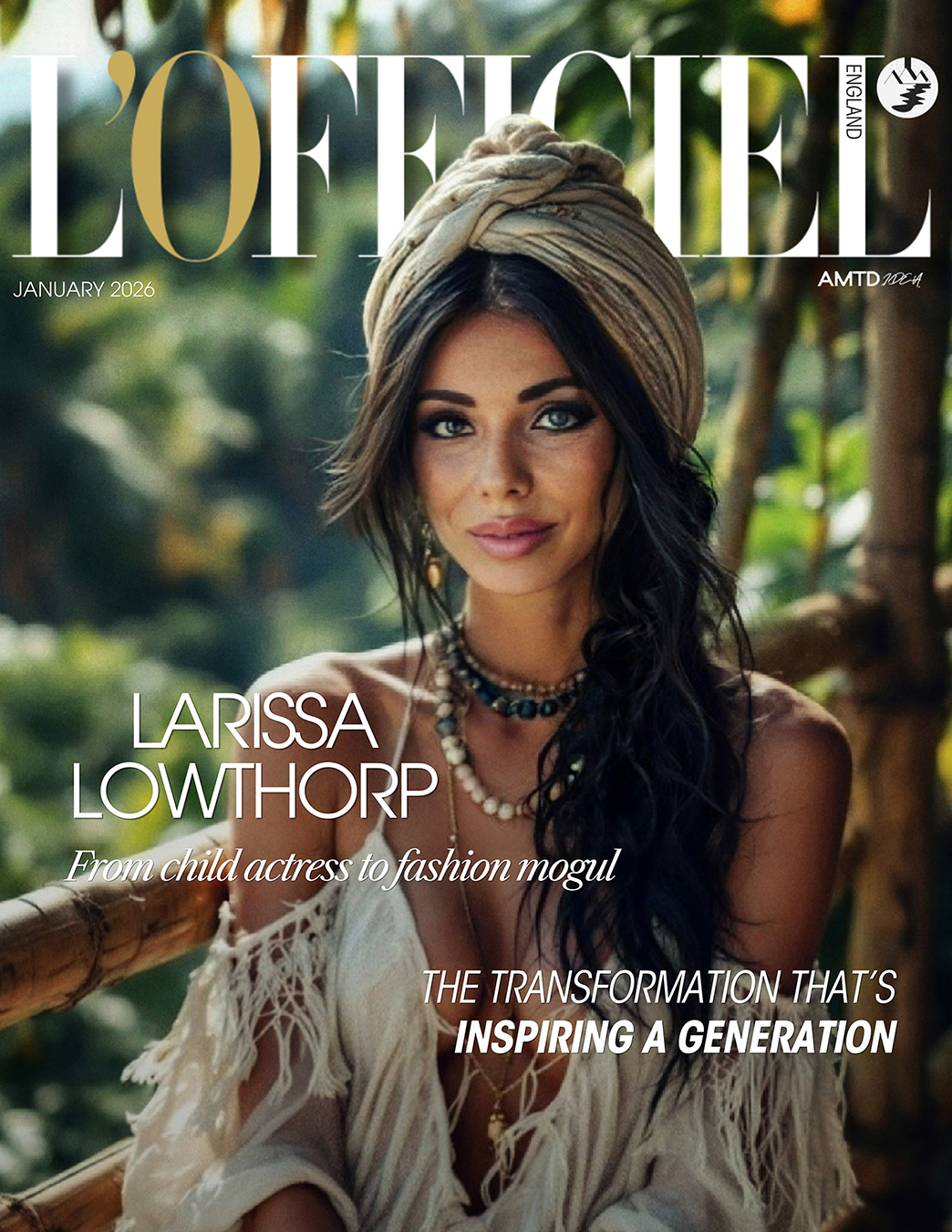 L'Officiel: From Child Actress to Fashion Mogul: The Transformation That's Inspiring a Generation
